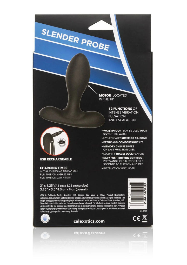 Eclipse Slender Probe | Buttplug - CalExotics | SIN&LACE