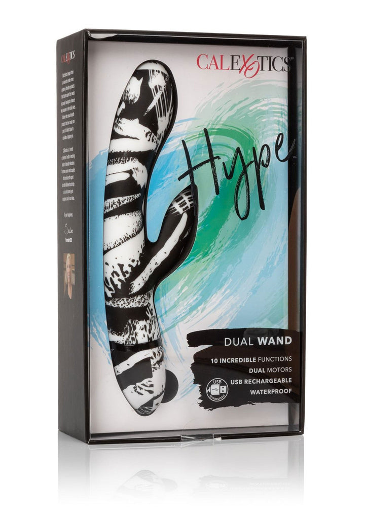 CalExotics Hype Dual Wand | Rabbit vibrator - CalExotics | SIN&LACE