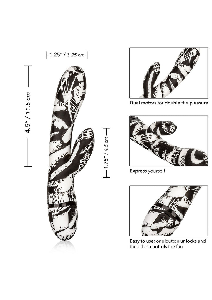 CalExotics Hype Dual Wand | Rabbit vibrator - CalExotics | SIN&LACE