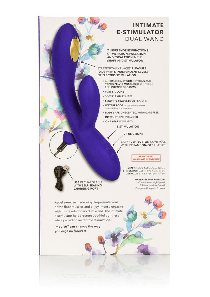 CalExotics Estim Dual Wand | Rabbit vibrator - CalExotics | SIN&LACE