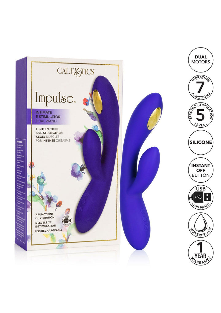 CalExotics Estim Dual Wand | Rabbit vibrator - CalExotics | SIN&LACE