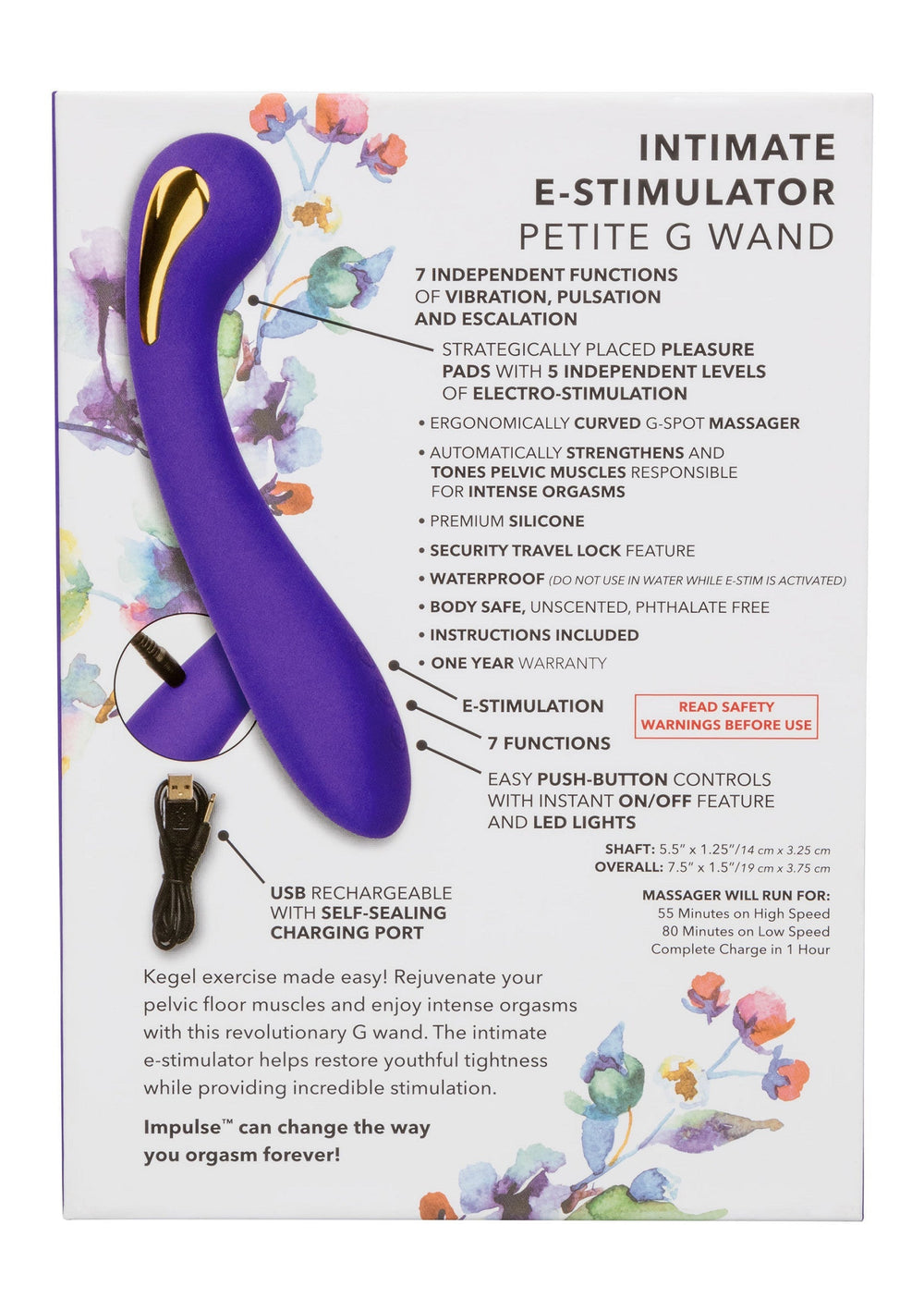 CalExotics Estim Petite G Wand | Wand vibrator - CalExotics | SIN&LACE