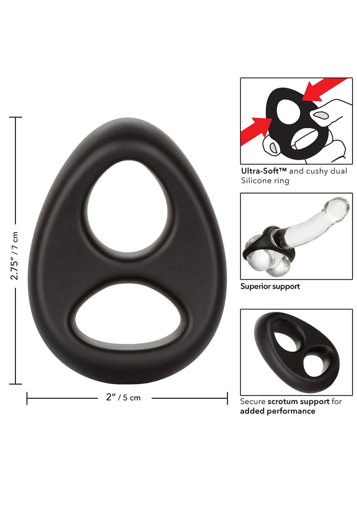 Ultra Soft Dubbele Cockring | Cockring - CalExotics | SIN&LACE
