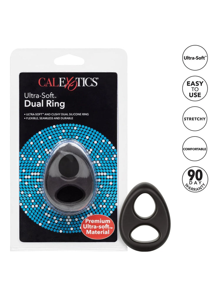 Ultra Soft Dubbele Cockring | Cockring - CalExotics | SIN&LACE