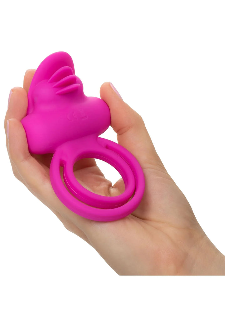 Dubbele Clit Flicker Enhancer Cockring | Cockring - CalExotics | SIN&LACE