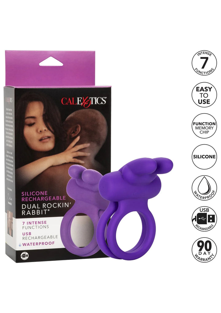Rockin' Rabbit Enhancer Cockring | Cockring - CalExotics | SIN&LACE