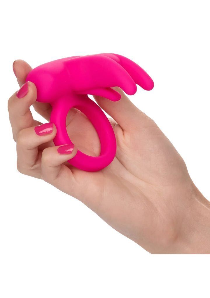Drievoudige Clit Flicker Recharge Cockring | Cockring - CalExotics | SIN&LACE