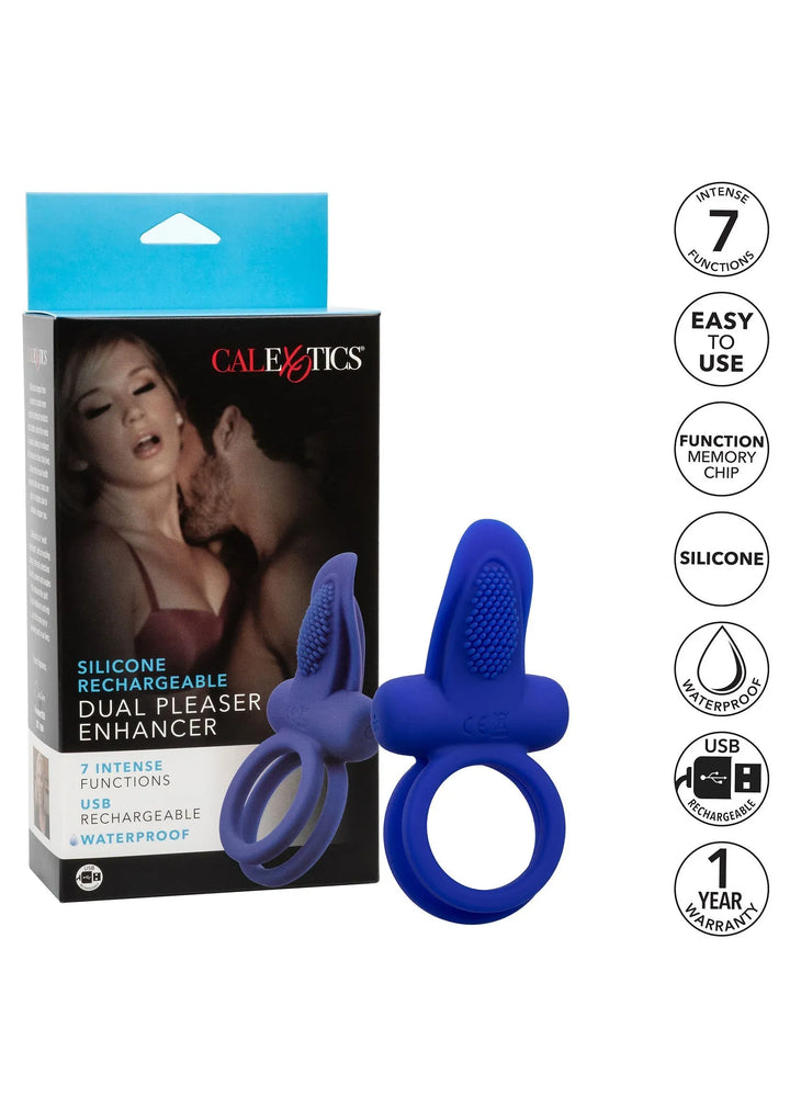 Dubbele Pleaser Enhancer Recharge Cockring | Cockring - CalExotics | SIN&LACE