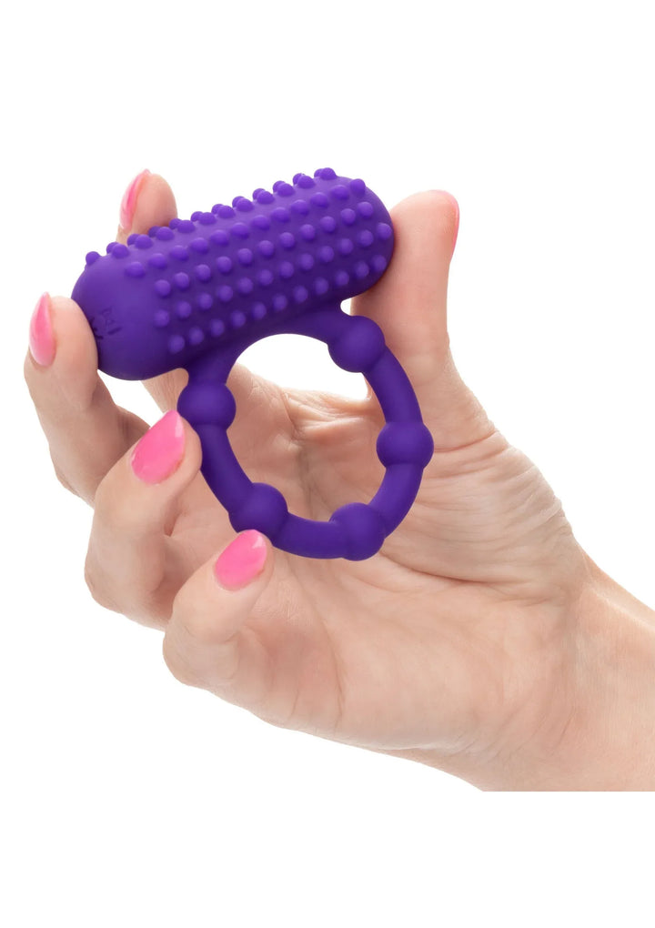 5 Bead Maximus Cockring - Blauw | Cockring - CalExotics | SIN&LACE