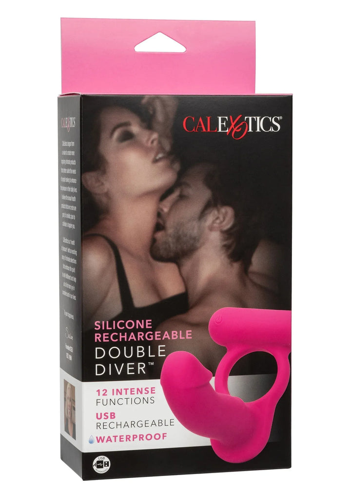 Double Diver - Roze | Cockring - CalExotics | SIN&LACE