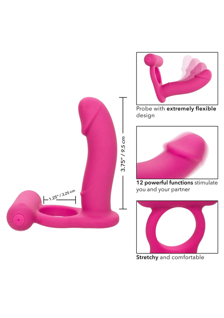 Double Diver - Roze | Cockring - CalExotics | SIN&LACE
