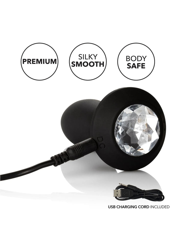 Vibrerende Petite Crystal Probe | Buttplug - CalExotics | SIN&LACE