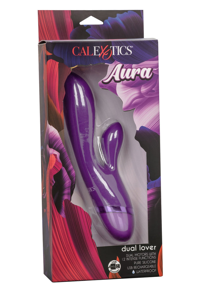 CalExotics Aura Dual Lover | Rabbit vibrator - CalExotics | SIN&LACE