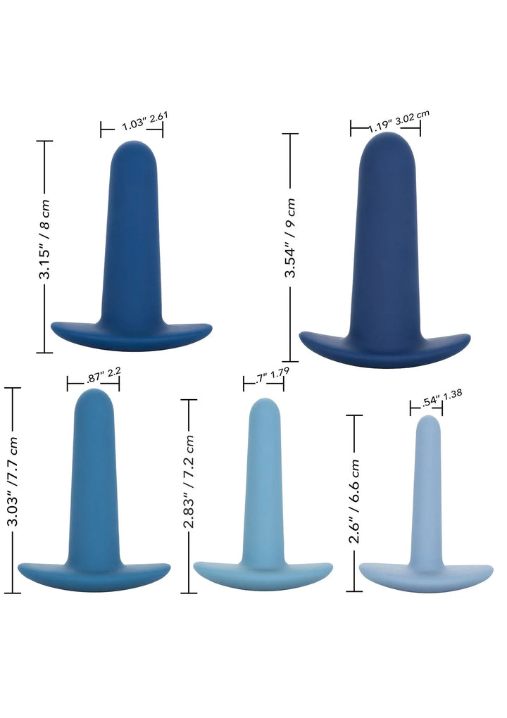 Wearable Anal Training set 5 pcs | Buttplug - CalExotics | SIN&LACE