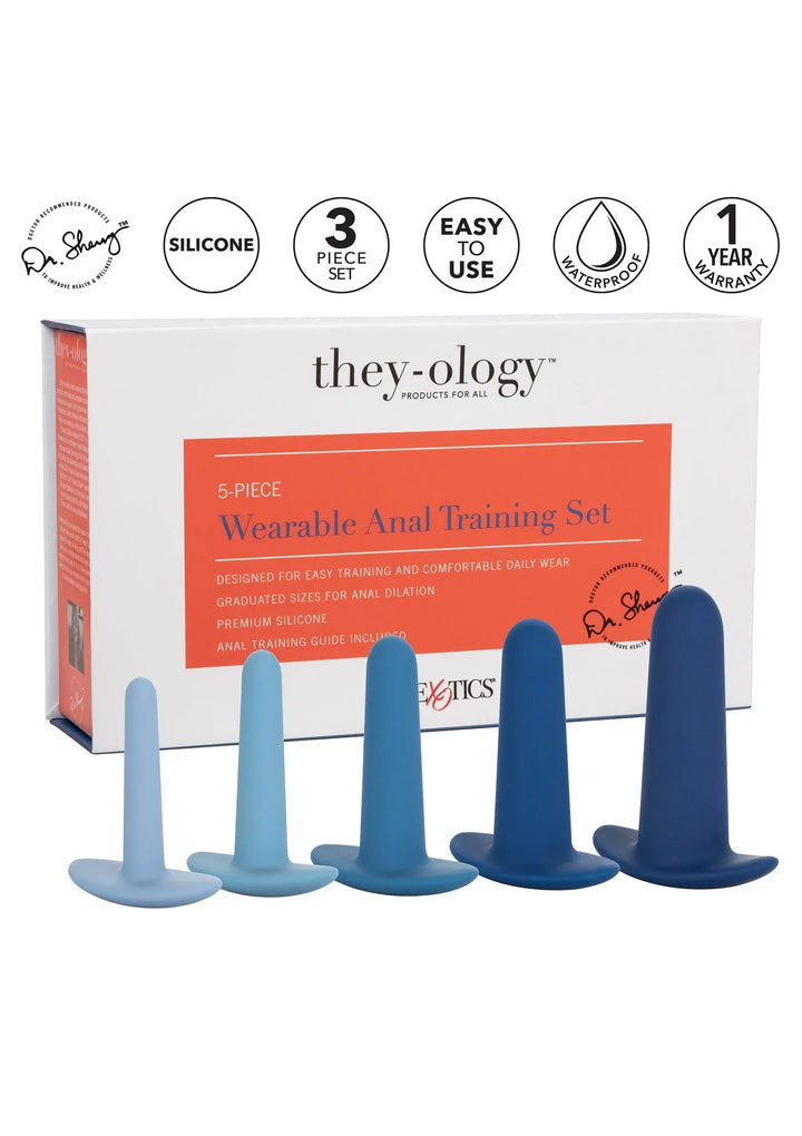 Wearable Anal Training set 5 pcs | Buttplug - CalExotics | SIN&LACE