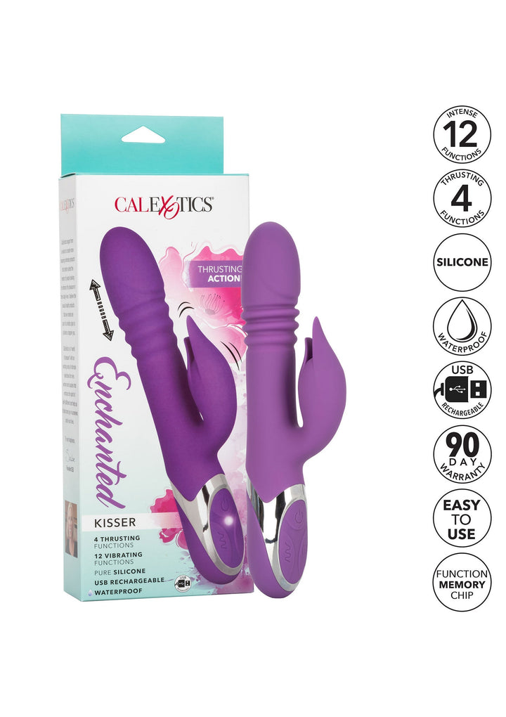 CalExotics Enchanted Kisser | Rabbit vibrator - CalExotics | SIN&LACE