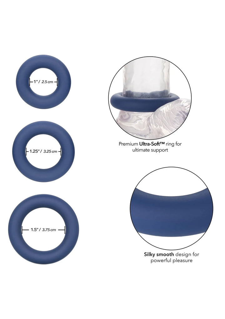 Link Up Ultra Soft Elite Set Cockring | Cockring - CalExotics | SIN&LACE