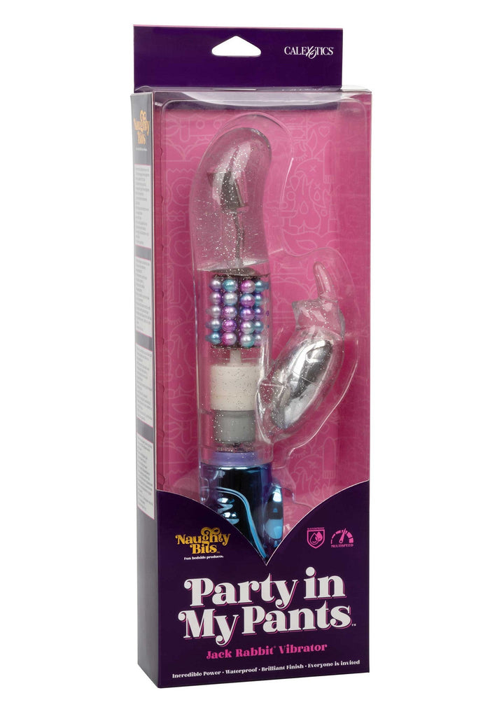 CalExotics Party in My Pants Vibrator | Rabbit vibrator - CalExotics | SIN&LACE