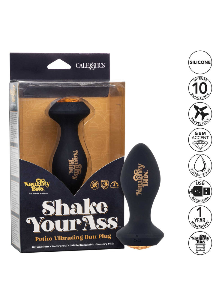 CalExotics Shake Your Ass Vibrating Butt Plug