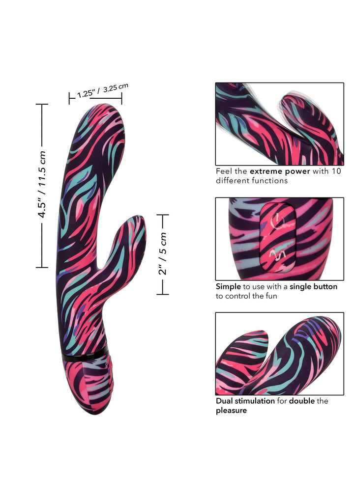 CalExotics Menage A Moi Dual Wand | Rabbit vibrator - CalExotics | SIN&LACE