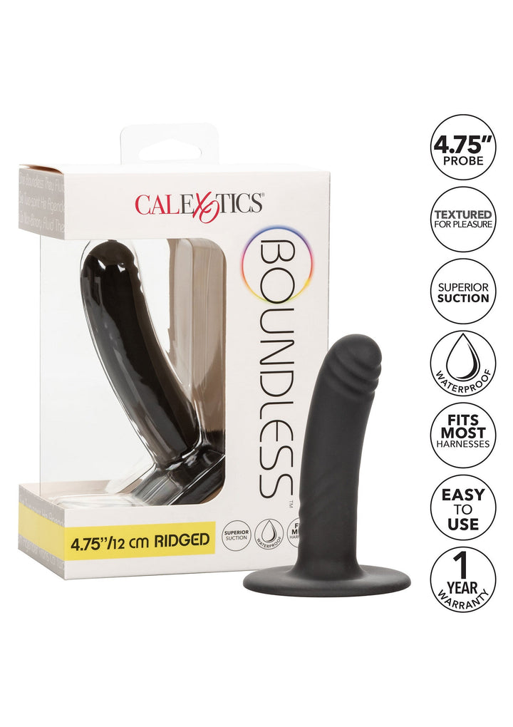 Boundless 4.75 inch / 12 cm Ridged - Zwart - afbeelding 5