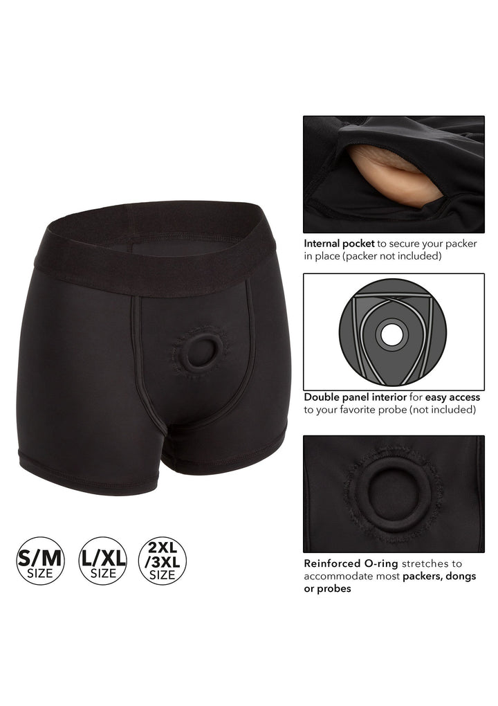 Boundless Boxer Brief - Zwart - afbeelding 3