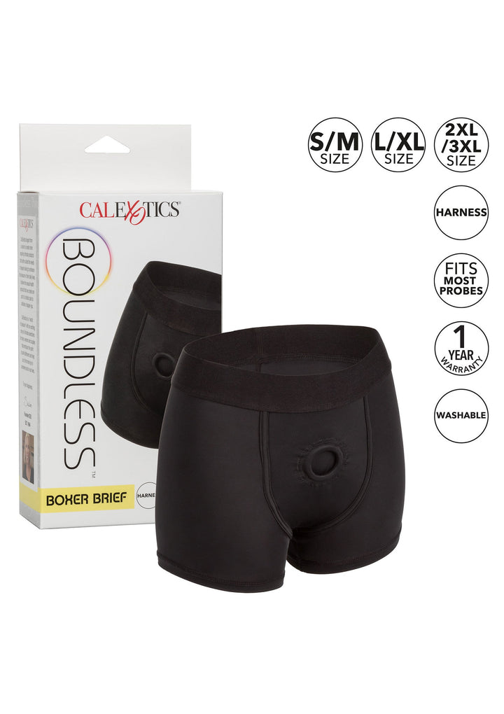 Boundless Boxer Brief - Zwart - afbeelding 2