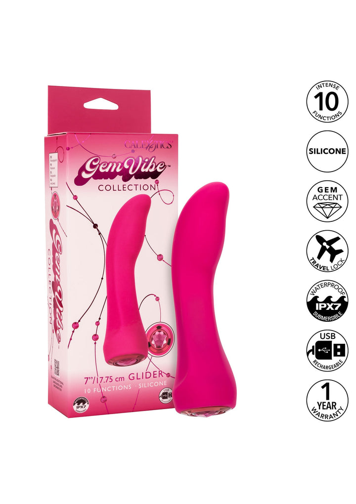 CalExotics Gem Vibrator Glider | Vibrator - CalExotics | SIN&LACE