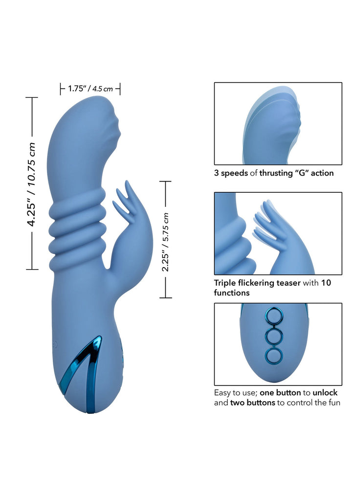CalExotics Santa Cruz Coaster | Rabbit vibrator - CalExotics | SIN&LACE