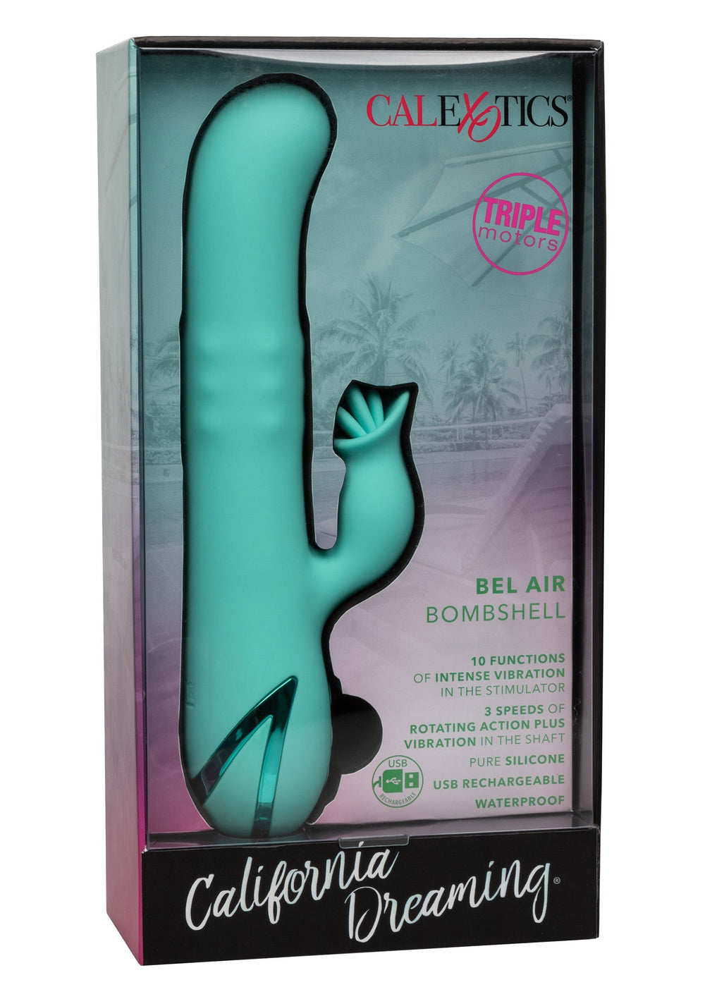 CalExotics Bel Air Bombshell | Rabbit vibrator - CalExotics | SIN&LACE