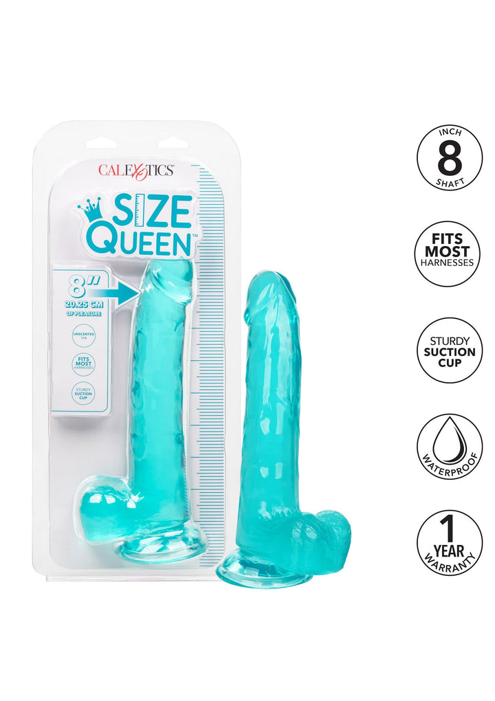 CalExotics Size Queen 8 inch realistische dildo