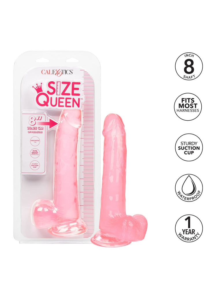 CalExotics Size Queen 8 inch realistische dildo