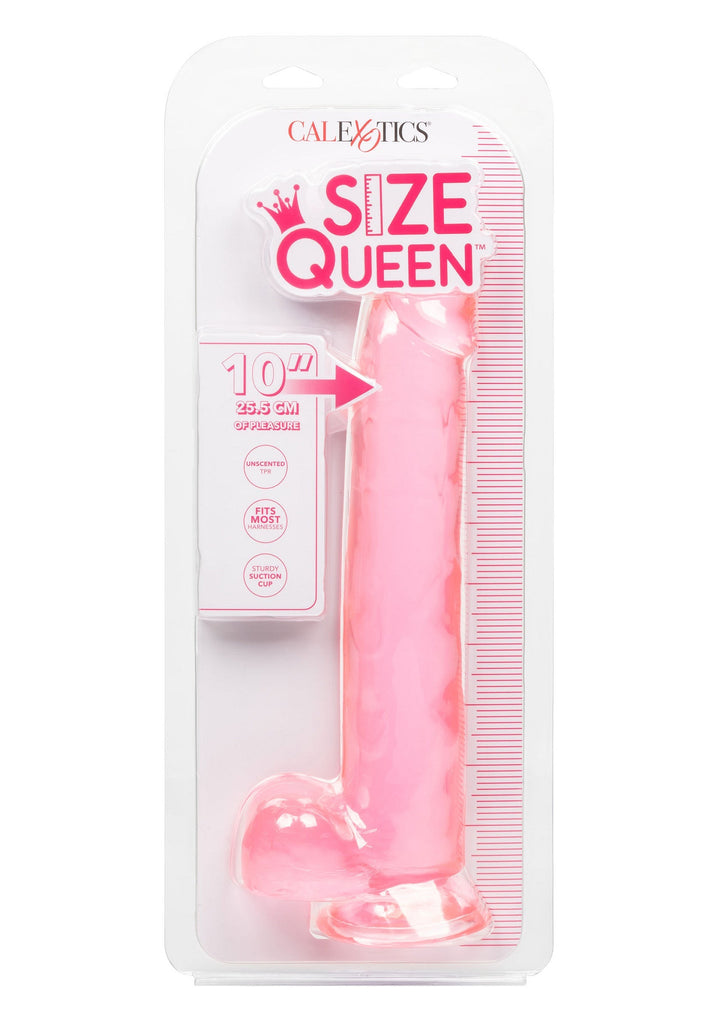 Queen Size Dong 10 inch - Roze - afbeelding 9