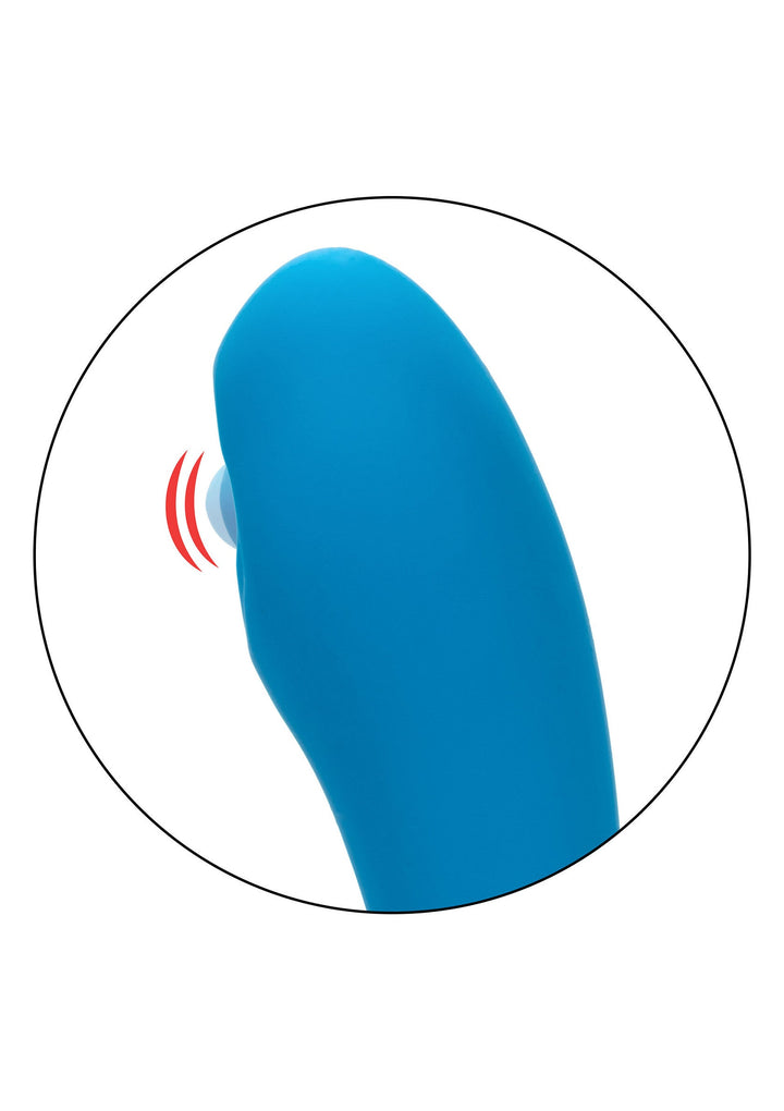 Silicone Remote Puls Pleaser - Blauw - afbeelding 10