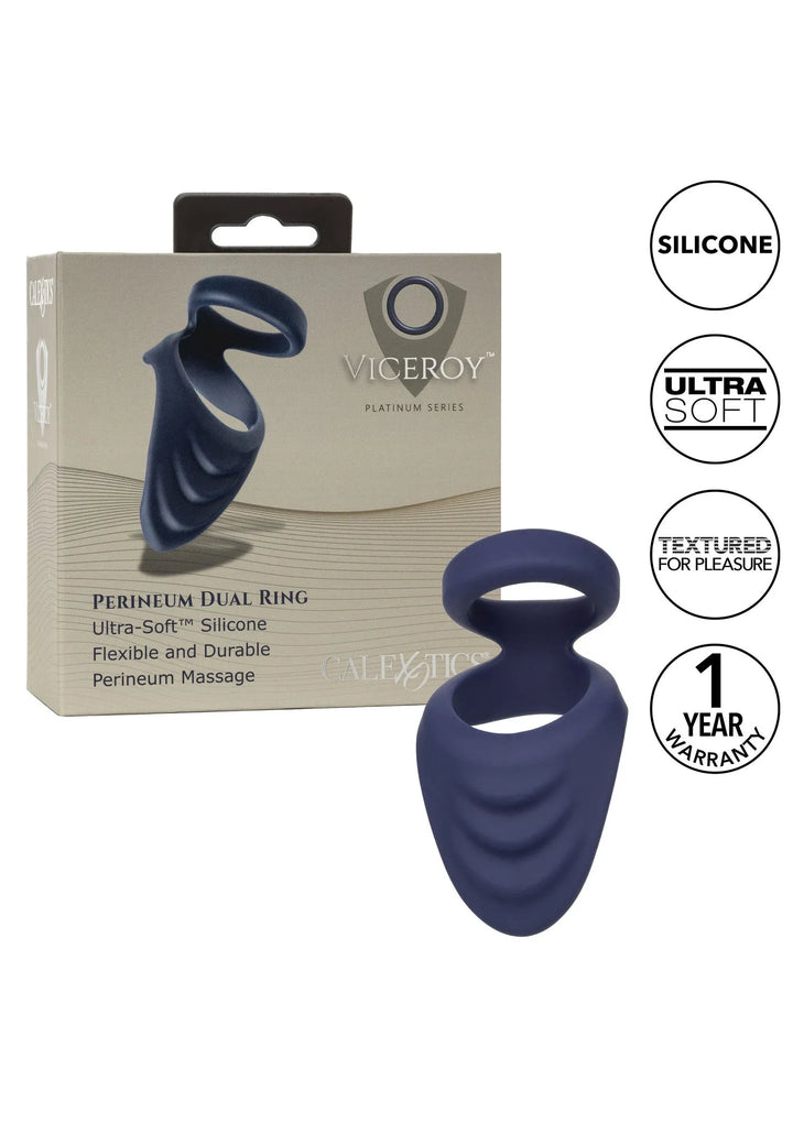 Viceroy Perineum Dubbele Cockring | Cockring - CalExotics | SIN&LACE