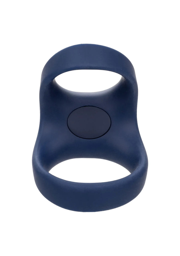 Viceroy Oplaadbare Max Dubbele Cockring - Blauw | Cockring - CalExotics | SIN&LACE