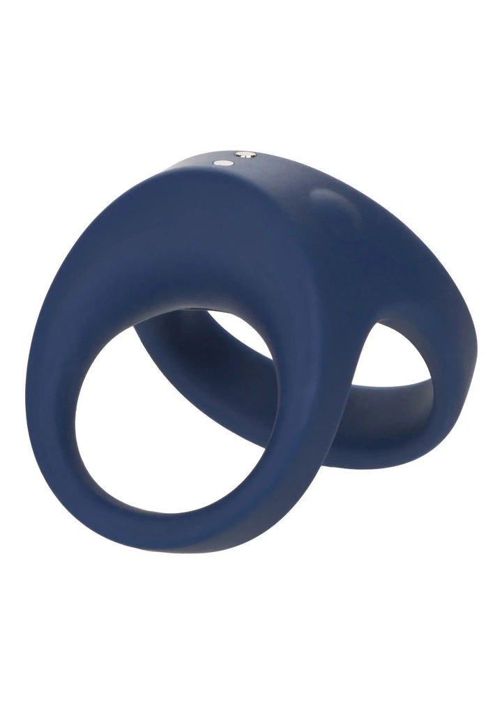 Viceroy Oplaadbare Max Dubbele Cockring - Blauw | Cockring - CalExotics | SIN&LACE