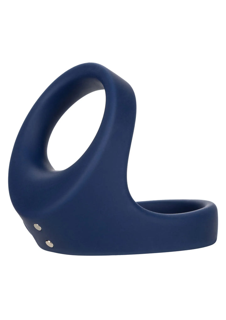 Viceroy Oplaadbare Max Dubbele Cockring - Blauw | Cockring - CalExotics | SIN&LACE