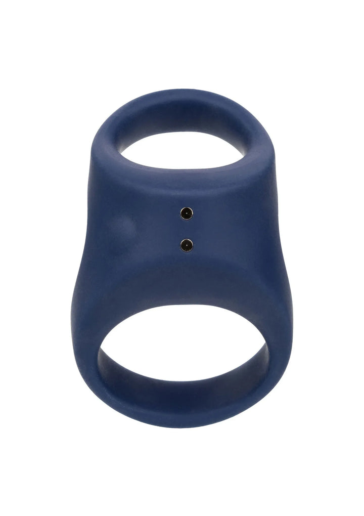 Viceroy Oplaadbare Max Dubbele Cockring - Blauw | Cockring - CalExotics | SIN&LACE