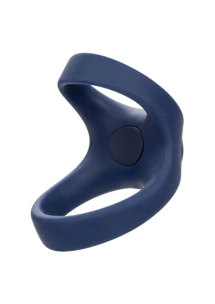 Viceroy Oplaadbare Max Dubbele Cockring - Blauw | Cockring - CalExotics | SIN&LACE