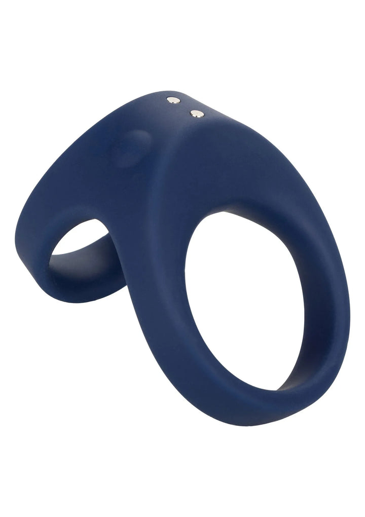 Viceroy Oplaadbare Max Dubbele Cockring - Blauw | Cockring - CalExotics | SIN&LACE