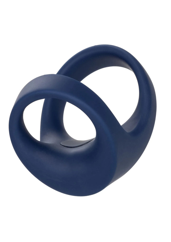 Viceroy Oplaadbare Max Dubbele Cockring - Blauw | Cockring - CalExotics | SIN&LACE
