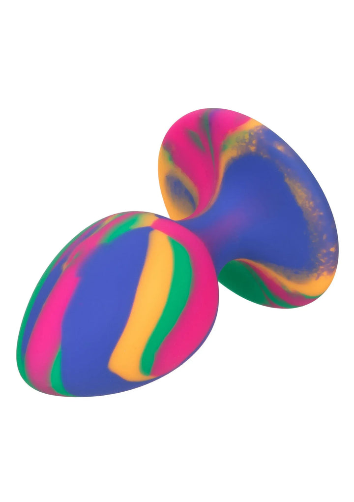 Cheeky Medium Tie-Dye Plug | Buttplug - CalExotics | SIN&LACE