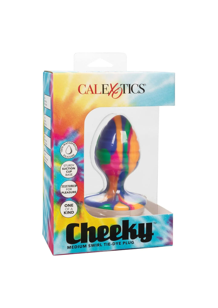 Cheeky Medium Swirl Plug | Buttplug - CalExotics | SIN&LACE