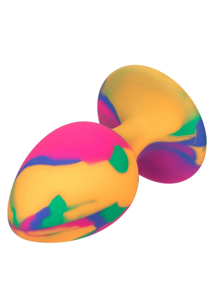 Cheeky Large Tie-Dye Plug | Buttplug - CalExotics | SIN&LACE