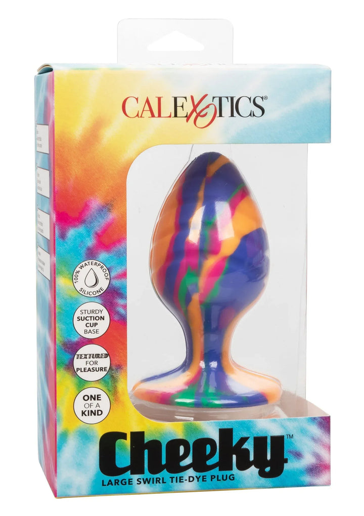 Cheeky Large Swirl Plug | Buttplug - CalExotics | SIN&LACE