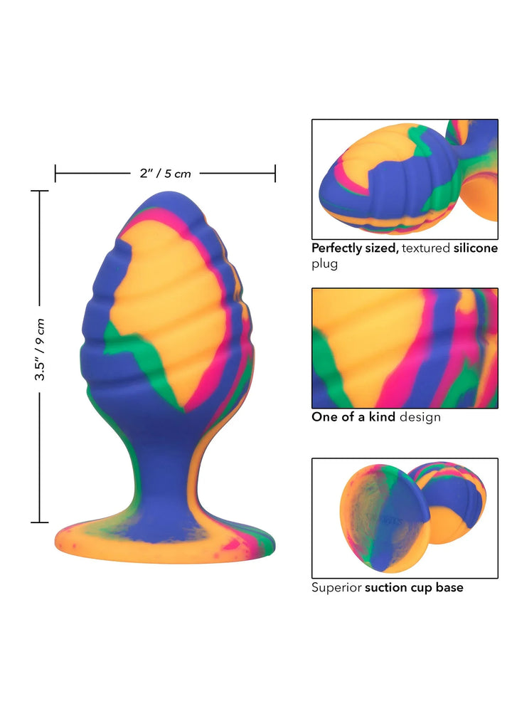 Cheeky Large Swirl Plug | Buttplug - CalExotics | SIN&LACE