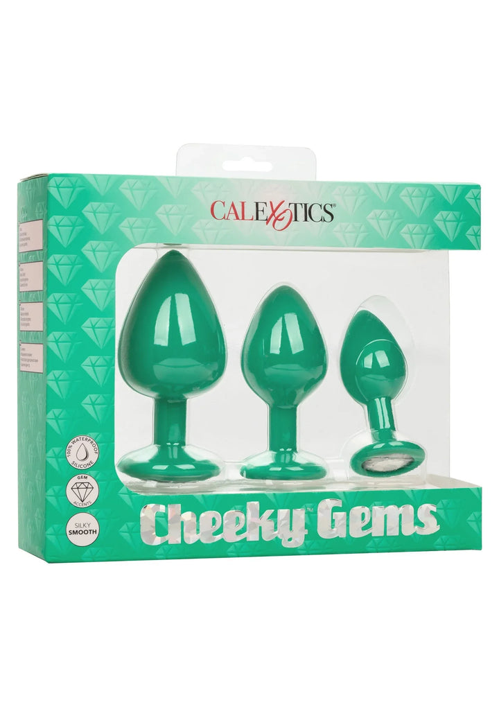 Cheeky Gems 3 pcs | Buttplug - CalExotics | SIN&LACE
