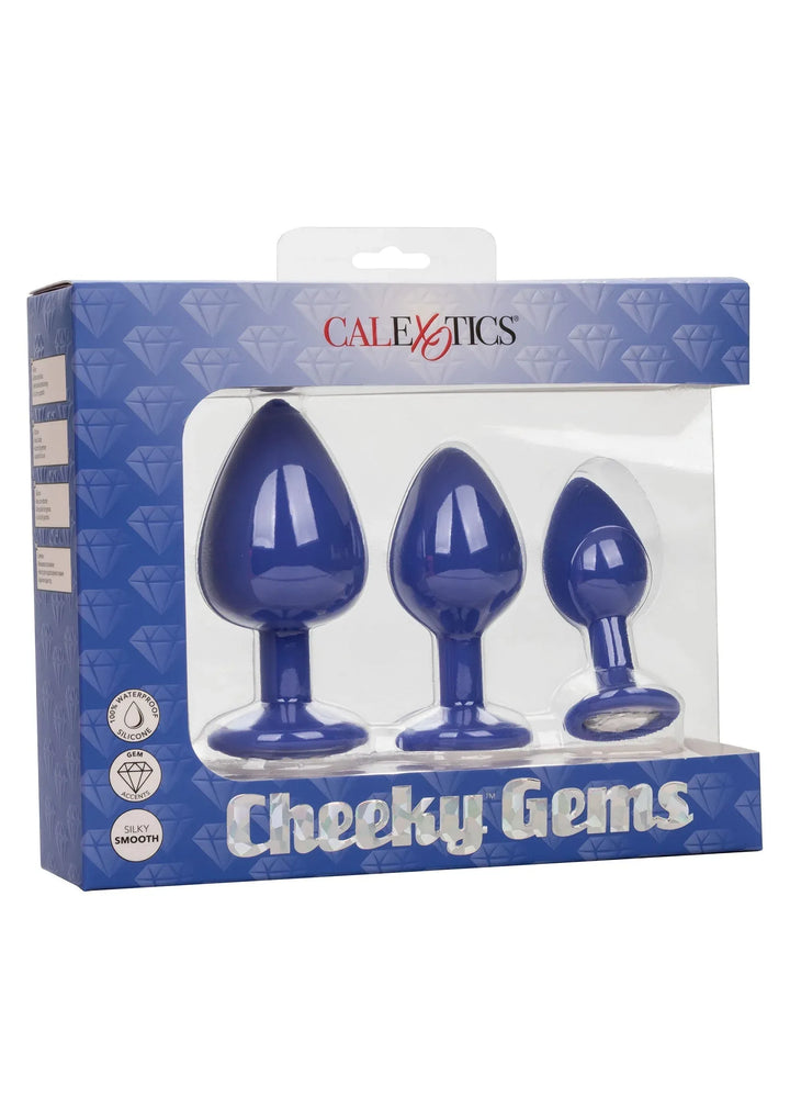 Cheeky Gems 3 pcs | Buttplug - CalExotics | SIN&LACE