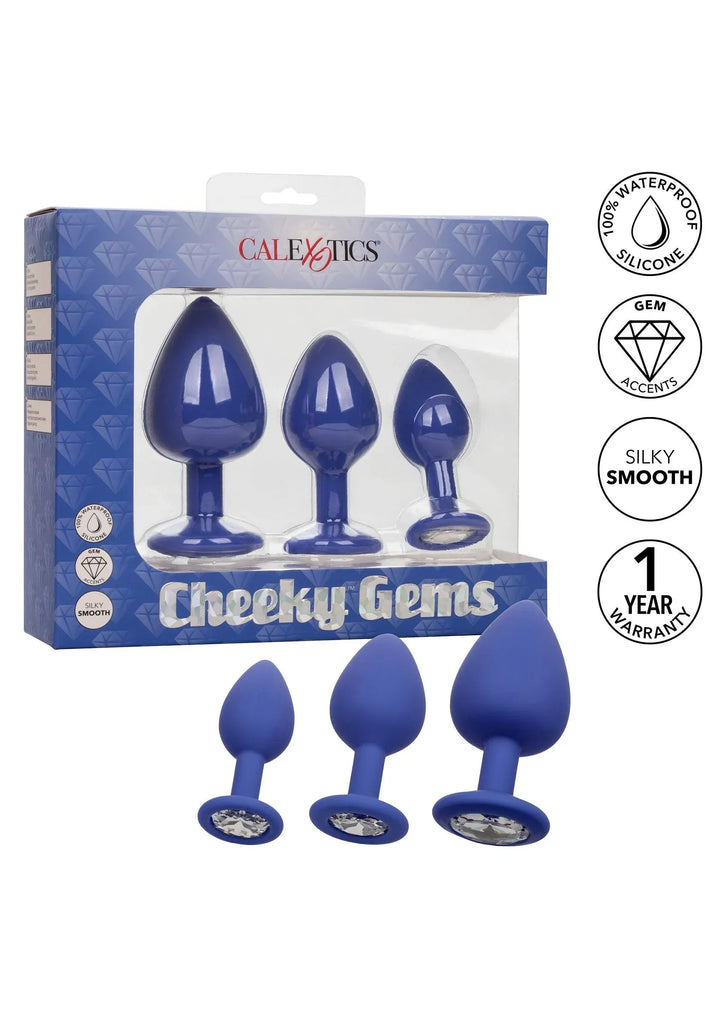 Cheeky Gems 3 pcs | Buttplug - CalExotics | SIN&LACE